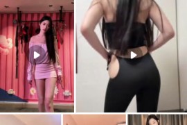 抖音 圈圈吖 极品美女 情趣 露内 骚舞 5v