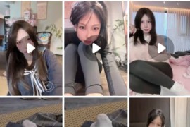 抖音 立早张的章 高颜值甜妹 付费定制丝足骚诱