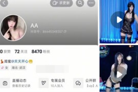 抖音  AA  付费会议 大尺度骚舞 情趣丁字 新增 3V