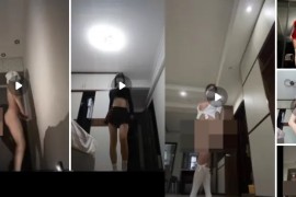 抖音 桃子  颜值美女  情趣  双女 裸舞   5v