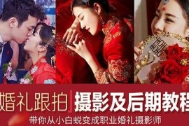 婚礼摄影教程 男家高级摆拍2.0 摩吉影像