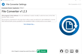 免费开源文件转换器-File Converter